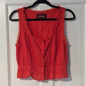 Reformation Lacey Linen Tank